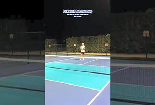 Aggressive 3rd Shot Drops in Pickleball #pickleball #pickleballdrills #pickleballstrategy #coaching