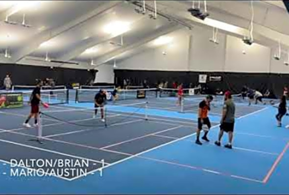 Pickleball Men&#039;s Pro Doubles East Idaho Winner Finals