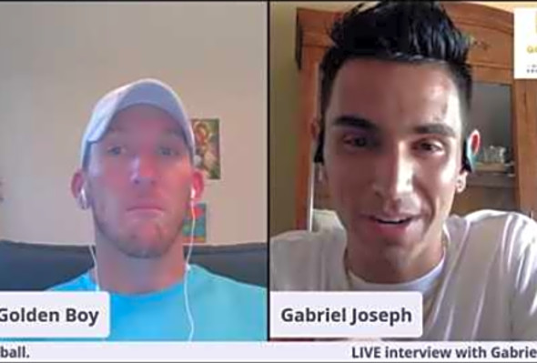 LIVE interview with rising star Gabriel Joseph- AKA &quot;Baby Kyrgios&quot;