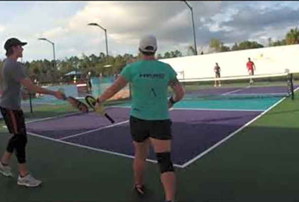 2020 World Pickleball Championships Matt Goebel/Sarah Ansboury VS Tyson Mcguffin/Christine Mcgrath