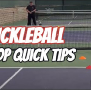 Pickleball 3rd Shot Drop Tips (Using Slinger Bag Ball Machine)