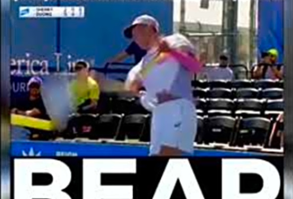 SherBear is the embodiment of community pickleball#sports #tennis #pickleball #foryou #ytb