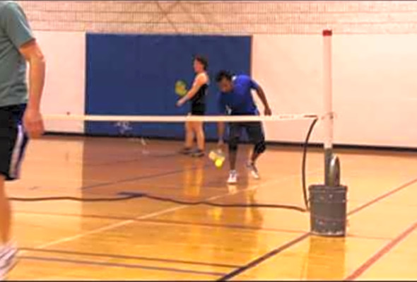 Pickleball Muscatine YMCA 18April2014
