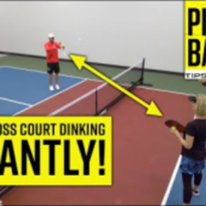 Improve Your Pickleball CROSS-COURT DINK So You Can Win Every Rally