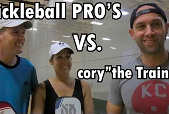 Pickleball Pros vs. cory&quot;The Trainer&quot;