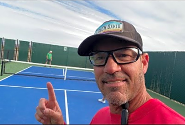 Live Pickleball at the Mike Delaney Pickleball Complex w/ Coach David