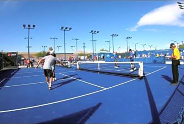 PPA Championship Men&#039;s Doubles Pro Main Bracket Jeff Warnick Callan Dawson Joey Farias Rob Nunnery