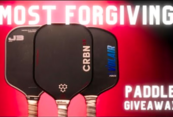 Top 3 Most Forgiving Pickleball Paddles - CRBN 2X Giveaway