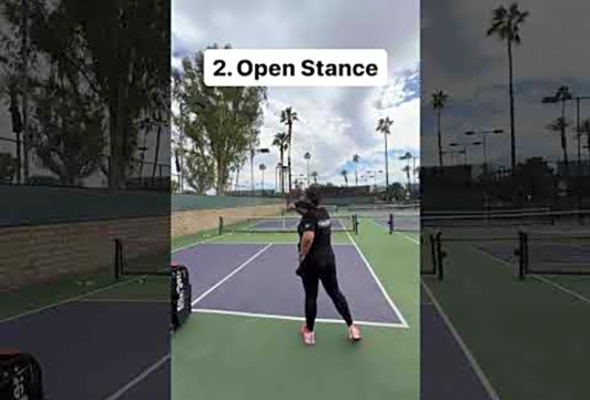 3 Types Of Pickleball Serve Stance