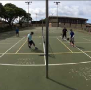 Pickleball Any Given Saturday in Honolulu, Hawaii. What ratings...