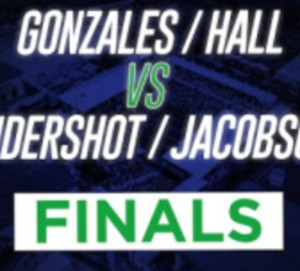 Gonzalez/Hall vs Hendershot/Jacobson at the Lapiplasty Pickleball World ...