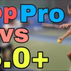 Top Pros vs 5.5 Pickleball Men&#039;s Doubles Rec Game