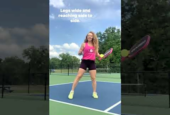 Pre-game Mobility Routine for Pickleball Players #pickleball #pickleball #workout #fitness