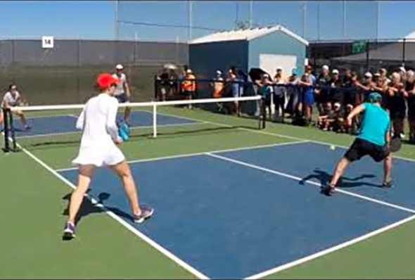 HI-LITES 2021 Pickleball Canada Nationals MXD Doubles Open BRONZE - Bradwell/Rich v Lambert/Fajardo