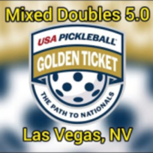 2024 USA Pickleball Golden Ticket / Mixed Doubles 5.0 / Ages 40-54 / Las...