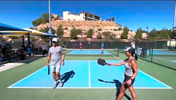 Mixed Doubles 3.5 35 Gold Medal Match Pickleball with Come Around from Back Draw, best 2 of 3 to 11