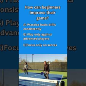 Pickleball Quiz 35-36: Third Shot Drop &amp; Beginner Tips! - atpickleball660