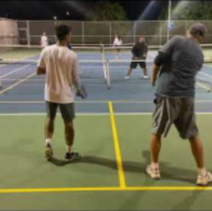 Pickleball Men&#039;s Doubles Rec Play at Ewa Mahiko Park