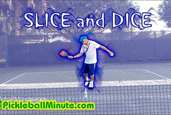 Slice and Dice holding you and your partner back? - Pickleball Minute