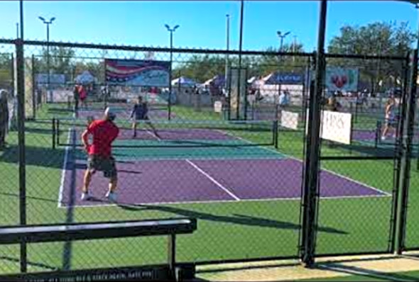 Rob Nunnery vs Jason Garriotte - Pro Singles - 2023 APP Sunmed Punta Gorda Open, Florida