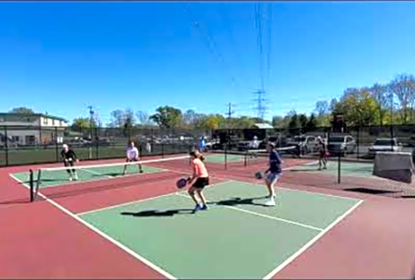 Cincinnati Pickleball Club Monster Smash 2020 3.5-4.0 Consolation Match