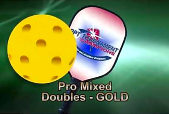 2019 Tournament of Champions Mixed Doubles Pro Gold Medal Match