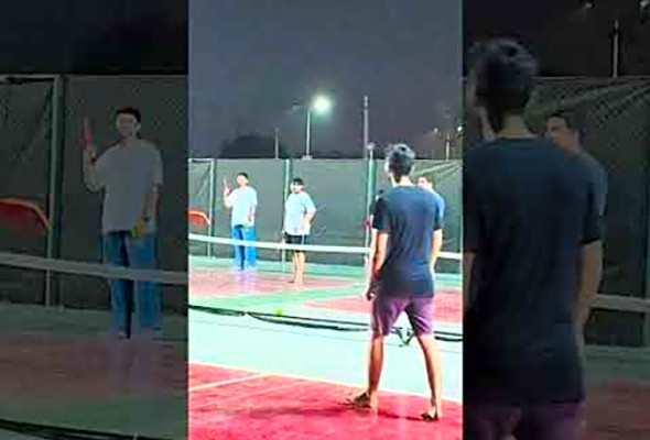 Pickleball Ahmedabad night #pickleball#pickleballgame#pickleballplayer#viralreels#video#viralvideo