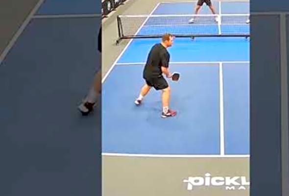 Two handed #ATP #pickleball