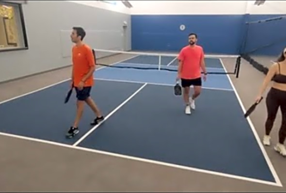 THIS GIRL BEATS ALL THE 4.0 GUYS! HOP Wars Feb 2025 Pickleball Tournament at The HOP in Leland, NC