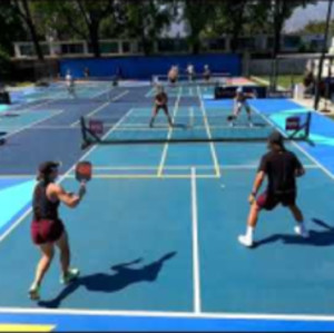 Bad Pickleball Pro Level Rec 5.5 Jessie Irvine Lacy Schneemann Mary Bras...