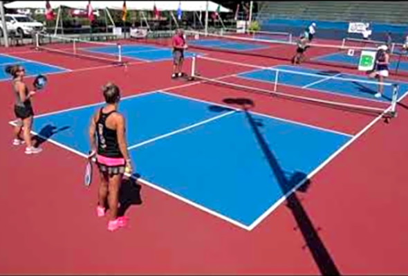 Women&#039;s medal match Wolfe St. Louis Pickleball 9/4-8/19