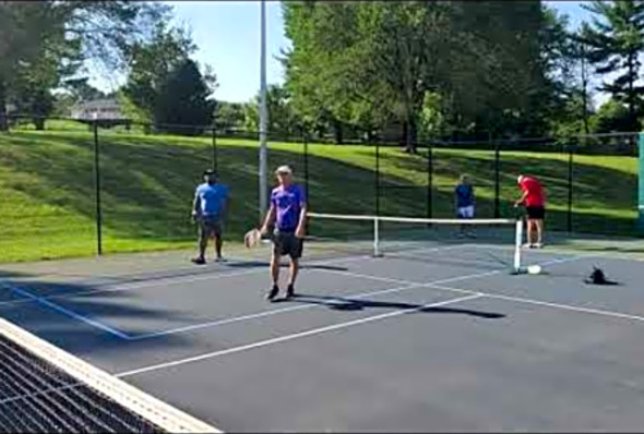 Frank&#039;s pickleball tournament July 26, 2020. 2:8