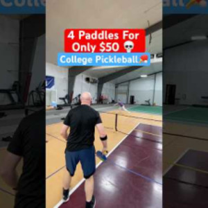 4 Pickleball Paddles For Only $50 College Pickleball Highlights #sports ...