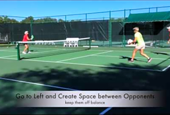 Pickleball: &quot;RE-release of 3rd Shot Drop Defense from Even Court&quot;, Deb Harrison