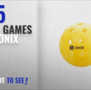 Top 10 Onix Toys &amp; Games 2018: Onix STS006-Y12 Outdoor Pickle Ball