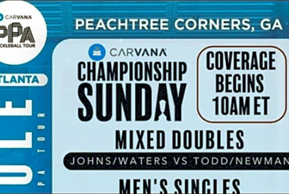 Pickleball: Carvana PPA Tour Singles Championship #pickleball #pickleballgame