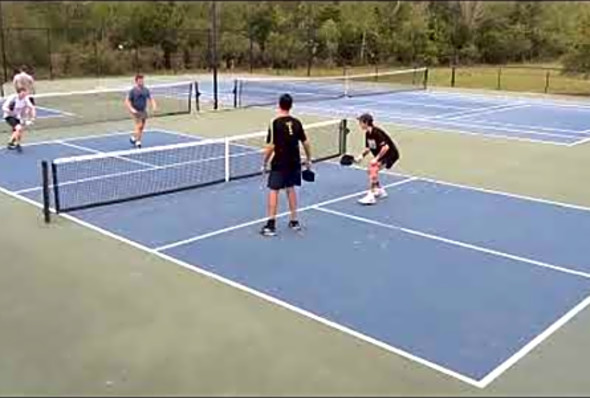 SWITCHING HANDS FOR PERFECT DINKS! 4.0 Pickleball Rec Game at CWP in Myrtle Beach, SC