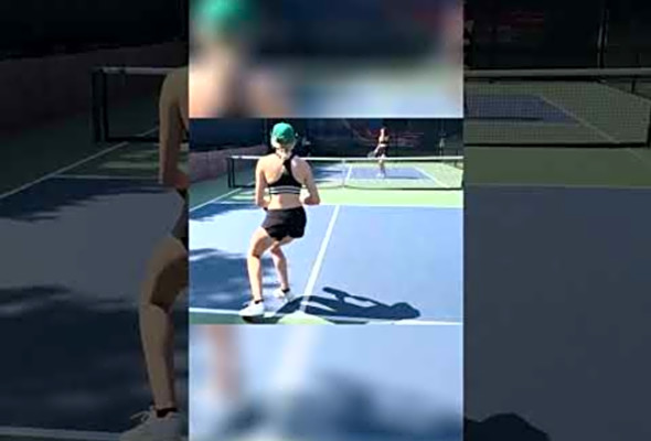 Pickleball Doubles: Epic First Volley! You Won&#039;t Believe This!