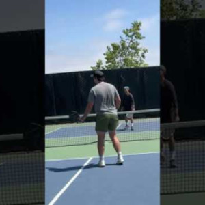 Pickleball Serve Showdown: Olive Green Shorts Ace the Court!