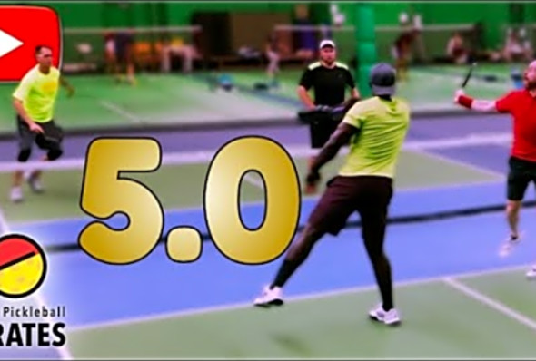 Advanced Level Pickleball and Crazy Paddles