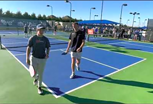 Wyatt Stone/Brandon French vs Aidan Suarez/Sammy Lee - PPA Texas Open - Pro Mens Doubles Rd 2