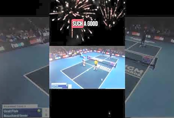 Pickleball slam 3 doubles match. Epic highlights. #Pickleball #highlights #memes #propickleball #fyp