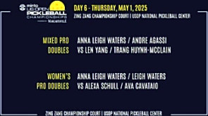 2025 CBSSN US OPEN PICKLEBALL CHAMPIONSHIPS MAY 1st