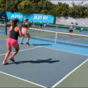 APP Newport Beach Open - Pro Women&#039;s Doubles - Chelsea Purcell and Averr...