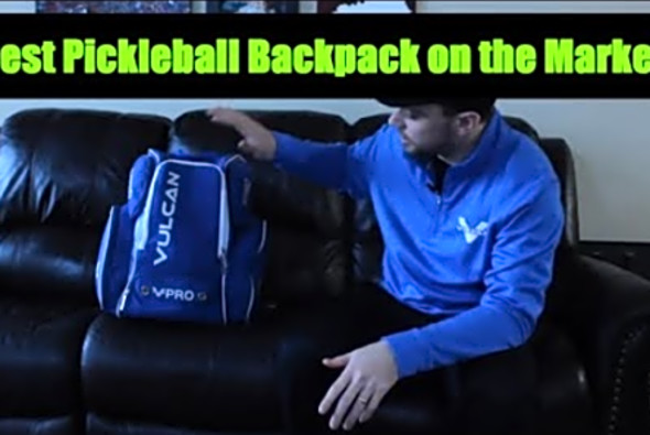 Best Pickleball backpack on the market! - Vulcan VPro Backpack