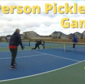 November 3&#039;s Pickleball Match - Game 2