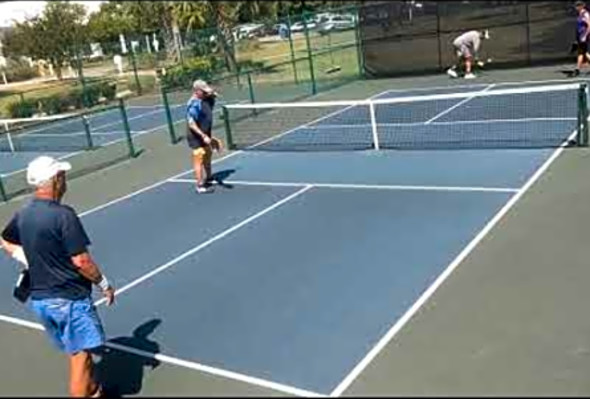 MIND-BLOWING MISDIRECTION SHOTS! 4.0 Pickleball Rec Game at Kingston Plantation in Myrtle Beach, SC