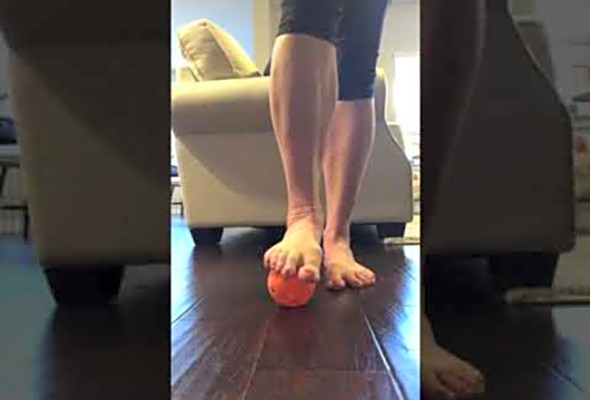 PIlates for Pickleball - Foot roll out