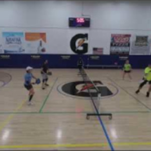 California Indoor Pickleball Championship Mixed Doubles Highlights