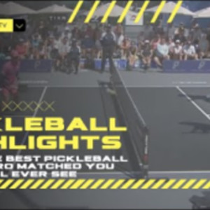 ONE OF THE BEST PICKLEBALL MIXED PRO MATCHED YOU WILL EVER SEE